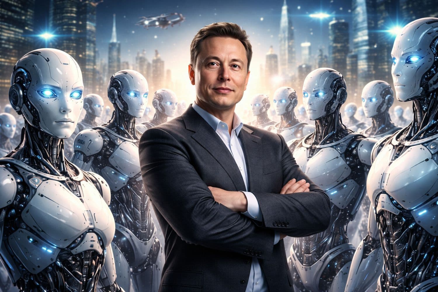 Elon Musk Predicts World With More Robots Than Humans