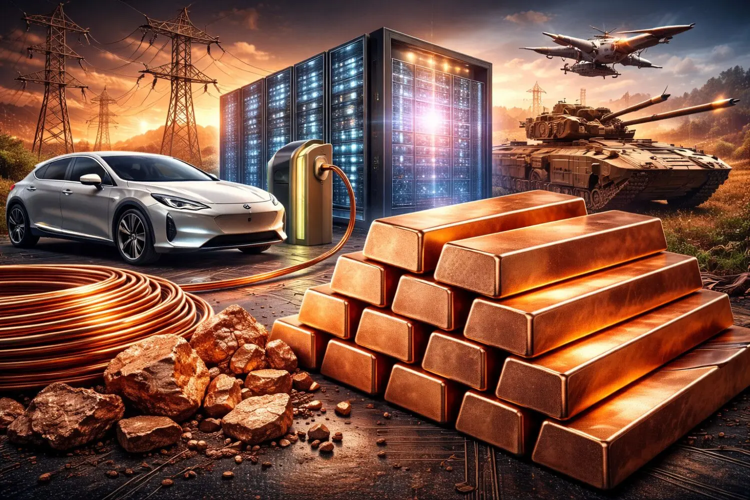 Copper Supply Gap Threatens AI Data Centers And Global Electrification Push