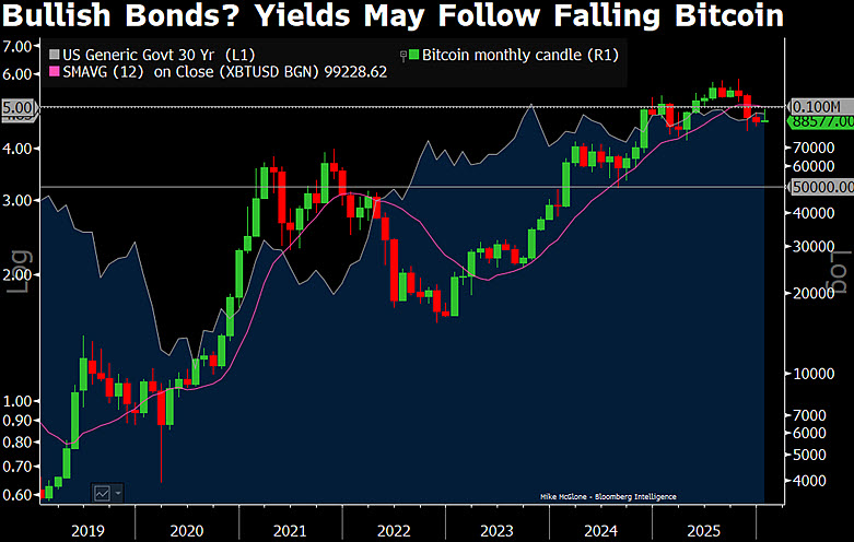Bitcoin and Bonds Sending the Same 2026 Warning, Bloomberg Expert Notes
