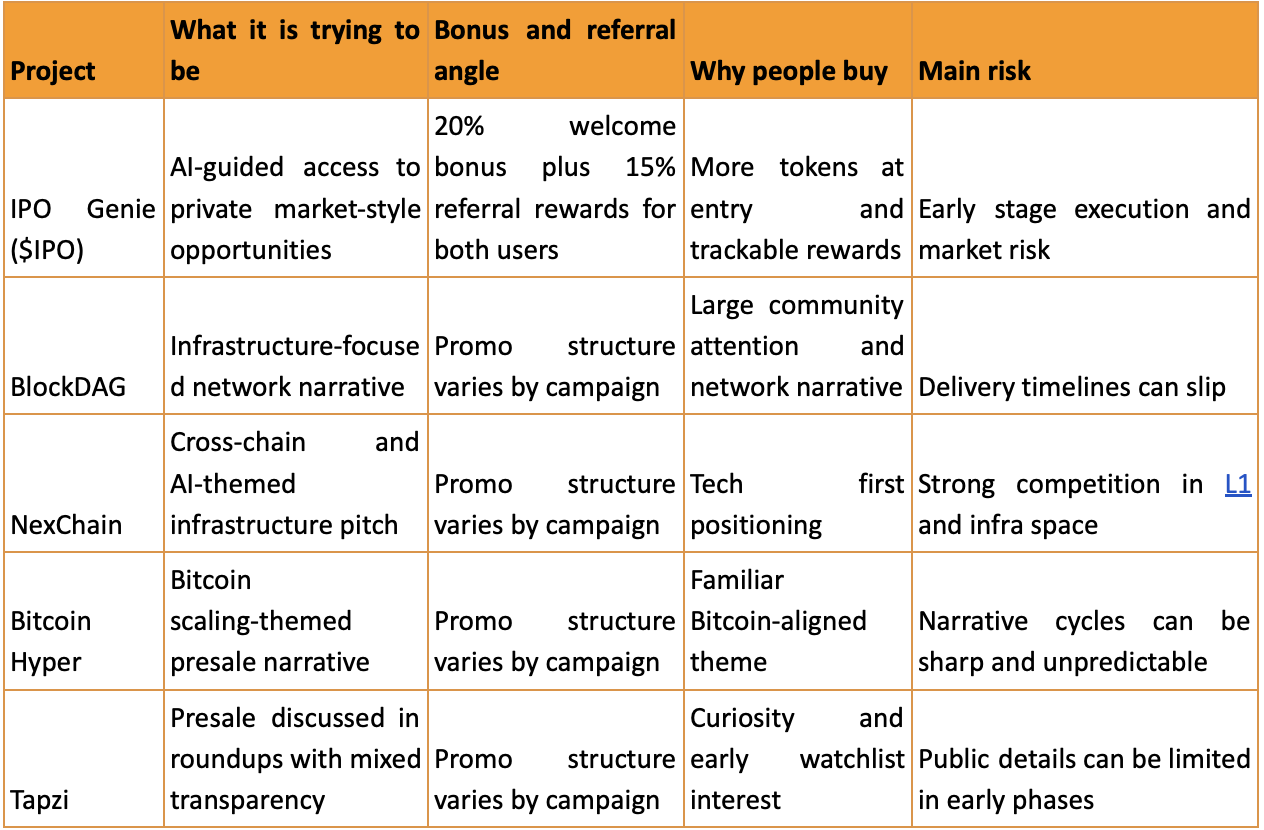 Top Crypto Presale 2026: IPO Genie ($IPO) Offers 20% Welcome Bonus + 15% Referral Rewards Now
