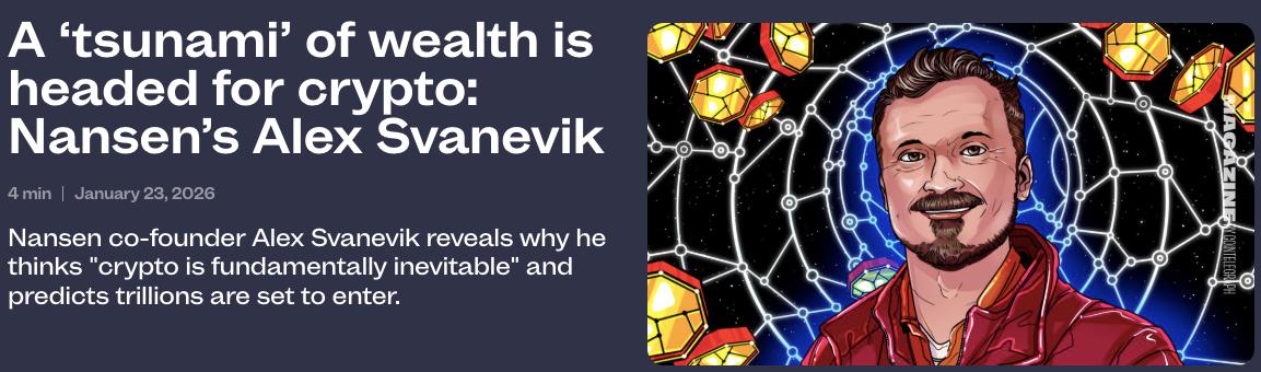 Nansen Predicts Wealth Tsunami Will Enter Crypto: Why Digitap ($TAP) is the Best Crypto to Buy in 2026