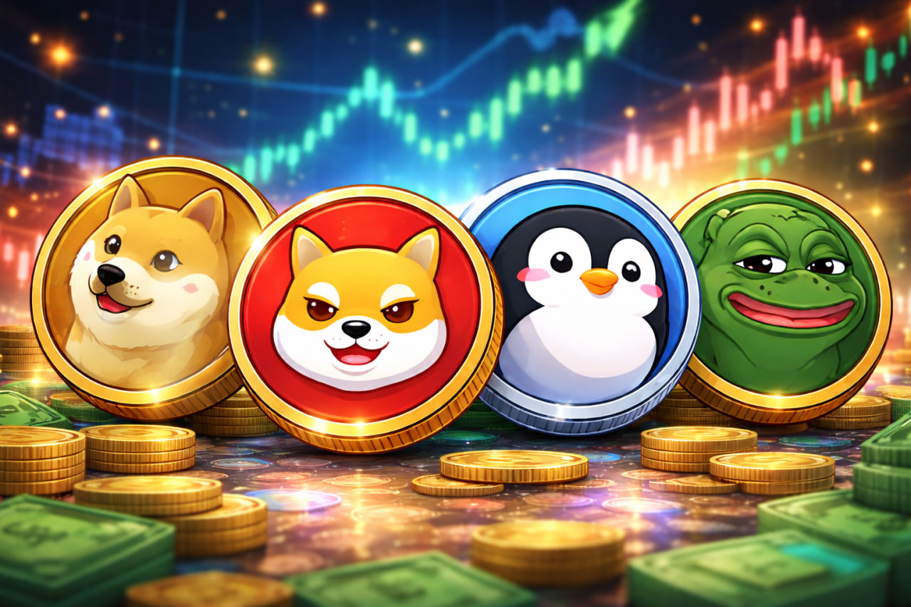 Memecoins Are Surging as Markets Brace for the Fed Decision