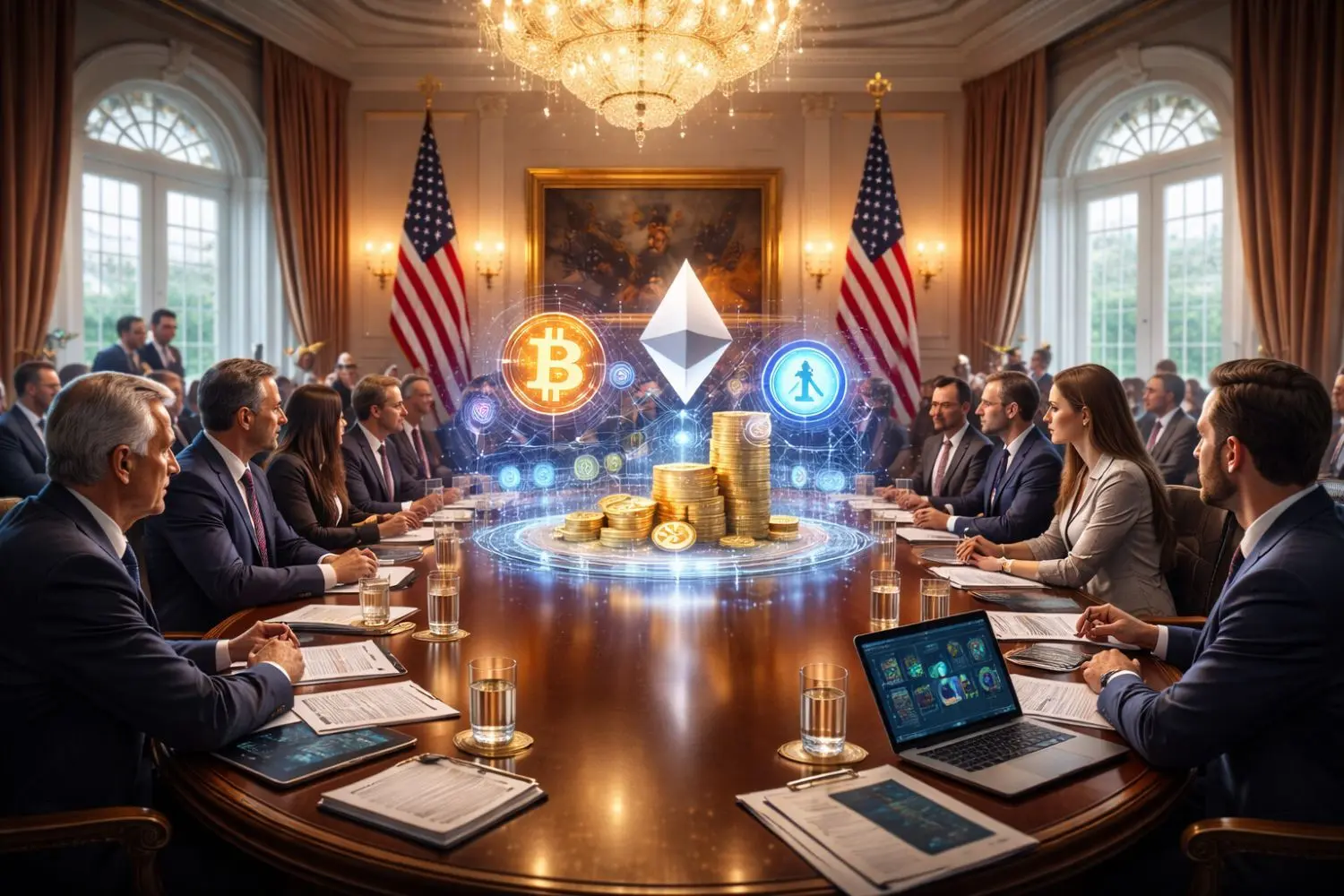 White House Moves To Break Banking–Crypto Deadlock Over Stablecoin Rules