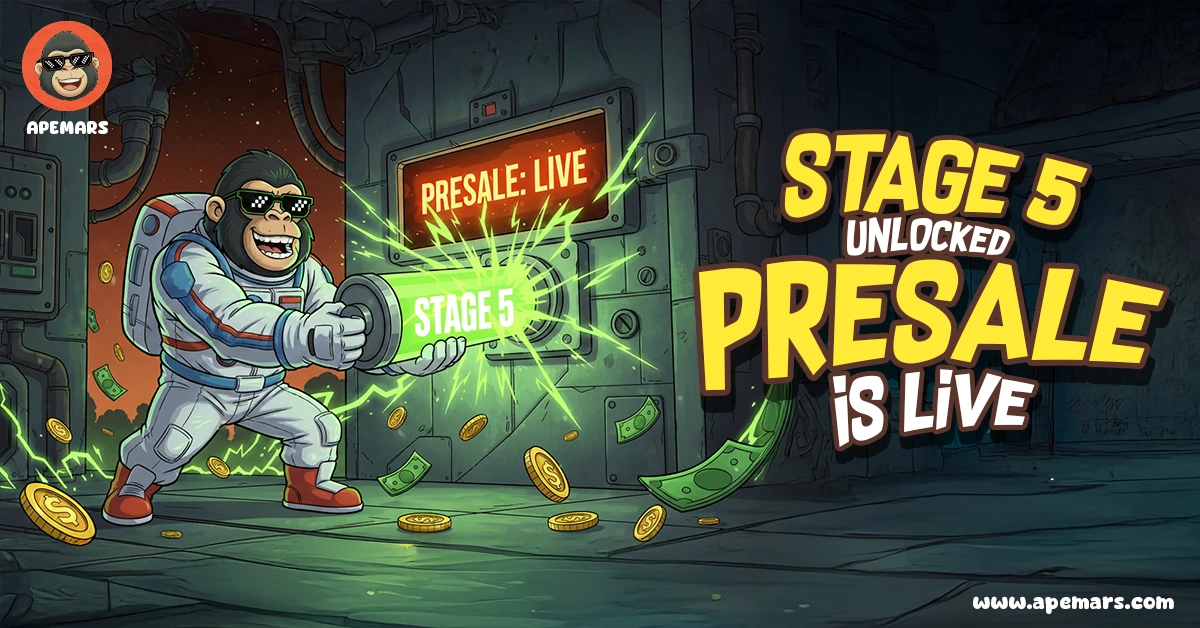 Skipped Pepe and Floki? Grab APEMARS - Top Meme Coin Presale