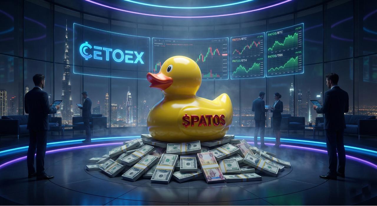Mellifluous Market Inflows: CETOEX Exchange to List PATOS Token After Presale