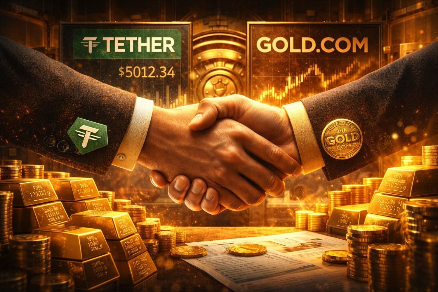 Why The World's Biggest Stablecoin Issuer Just Invested 0M In Gold During A Market Crisis