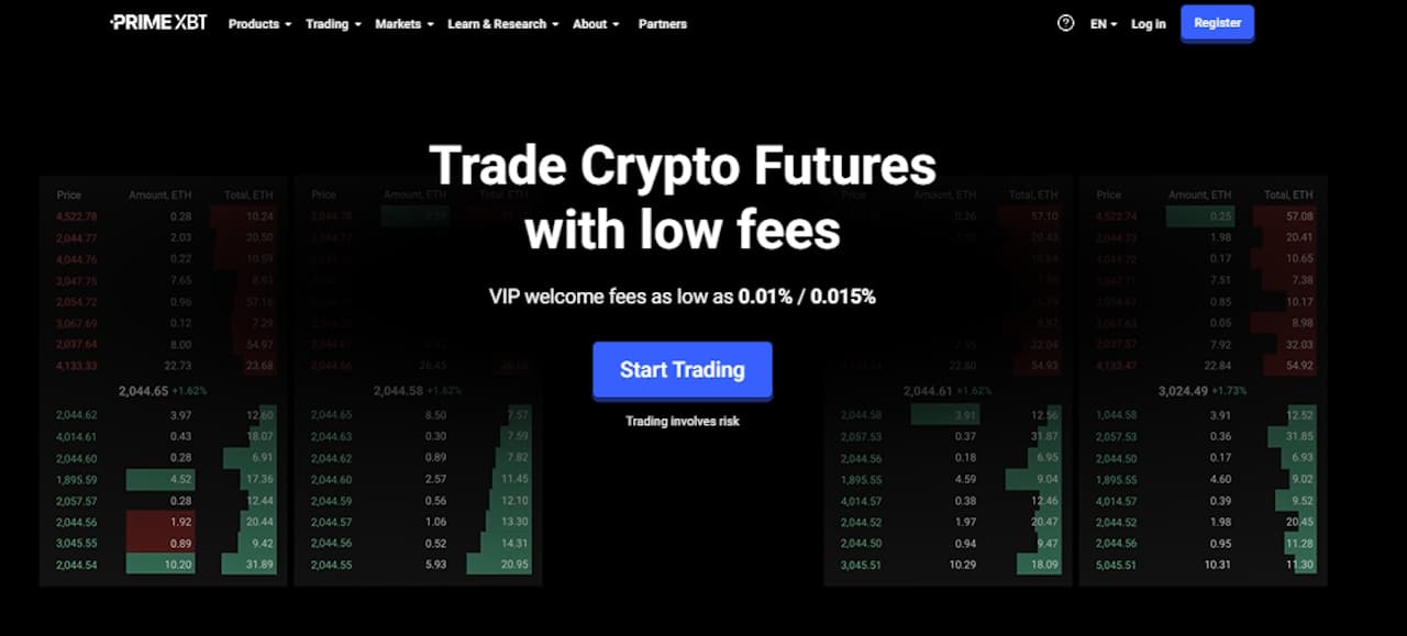 PrimeXBT’s VIP 2 Welcome Campaign Slashes Fees for Futures Traders
