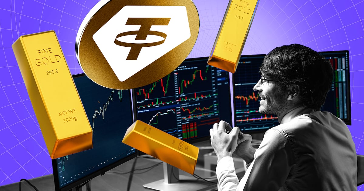 Tokenised gold outshines crypto prices amidst political chaos