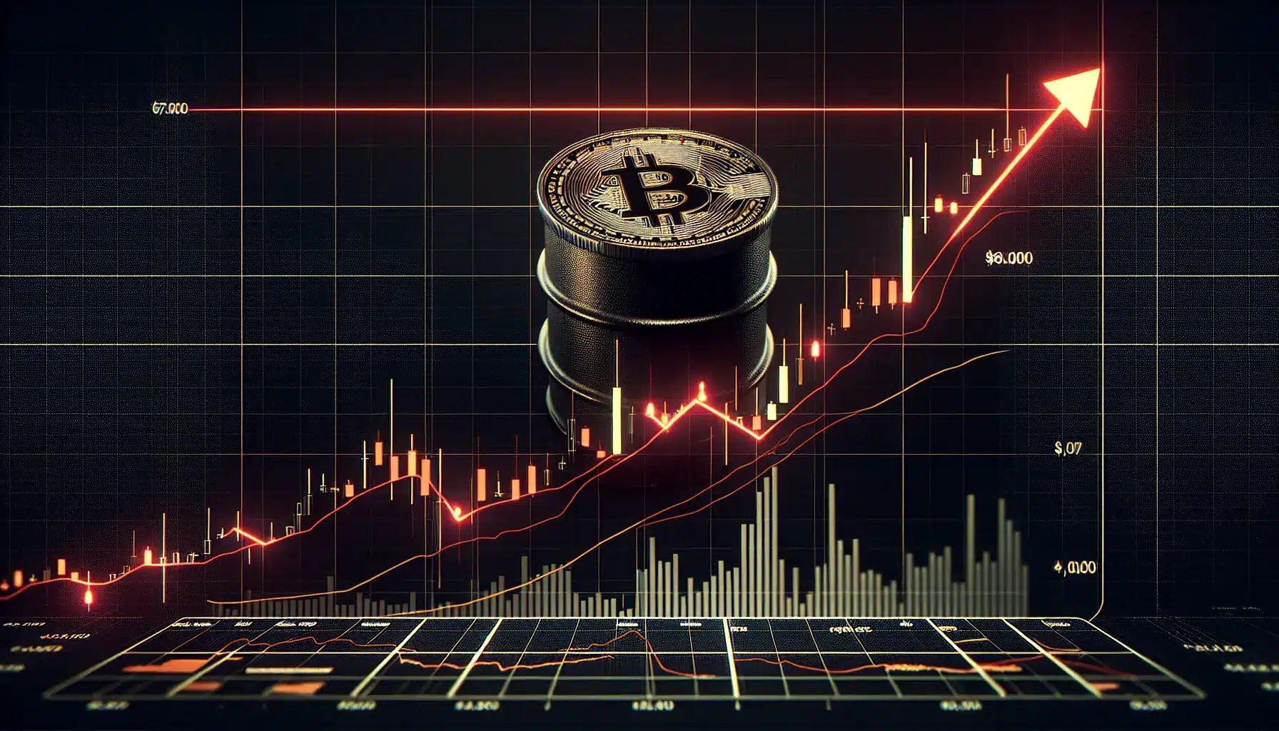 BTC USD K Support Under Threat as 0 Oil Spike Reignites Fed Fears