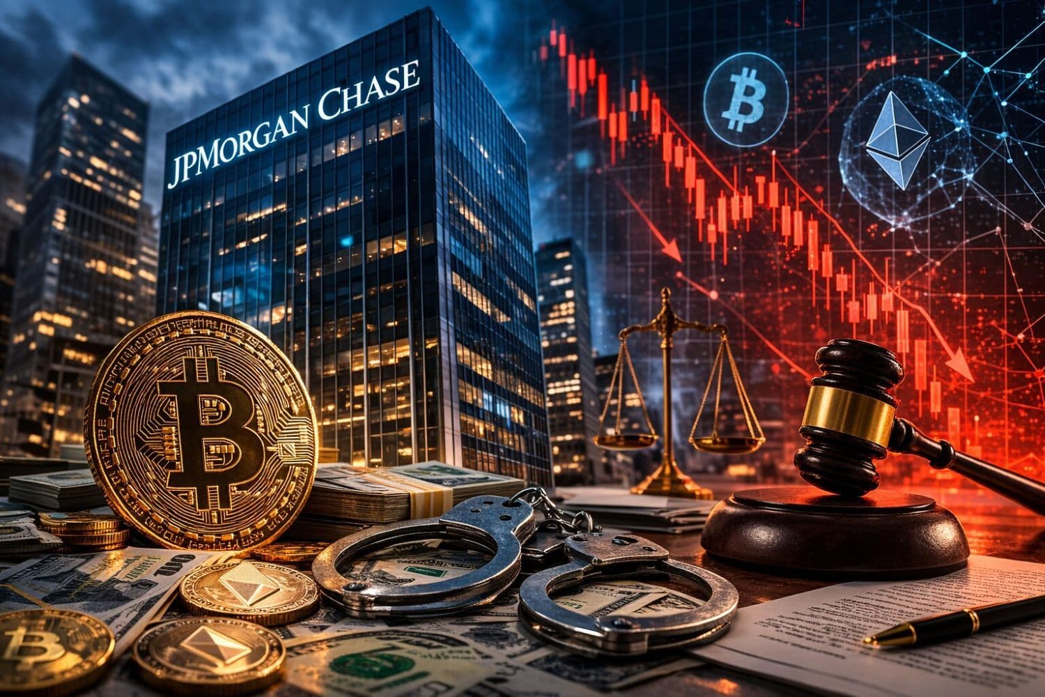 JPMorgan Sued Over Alleged 8M Crypto Liquidity Pool Fraud