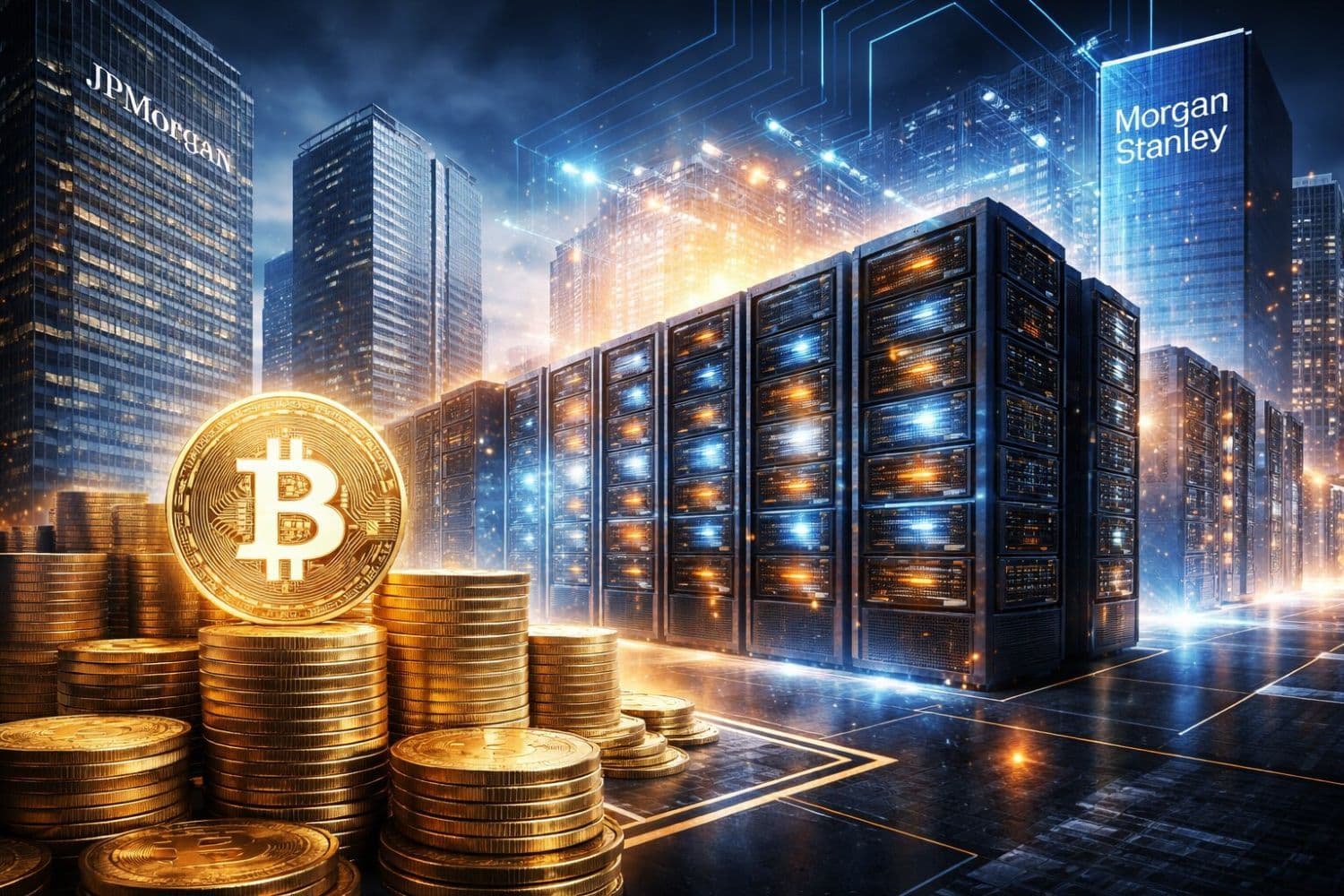 Core Scientific Raises B From JPMorgan, Morgan Stanley For AI Pivot