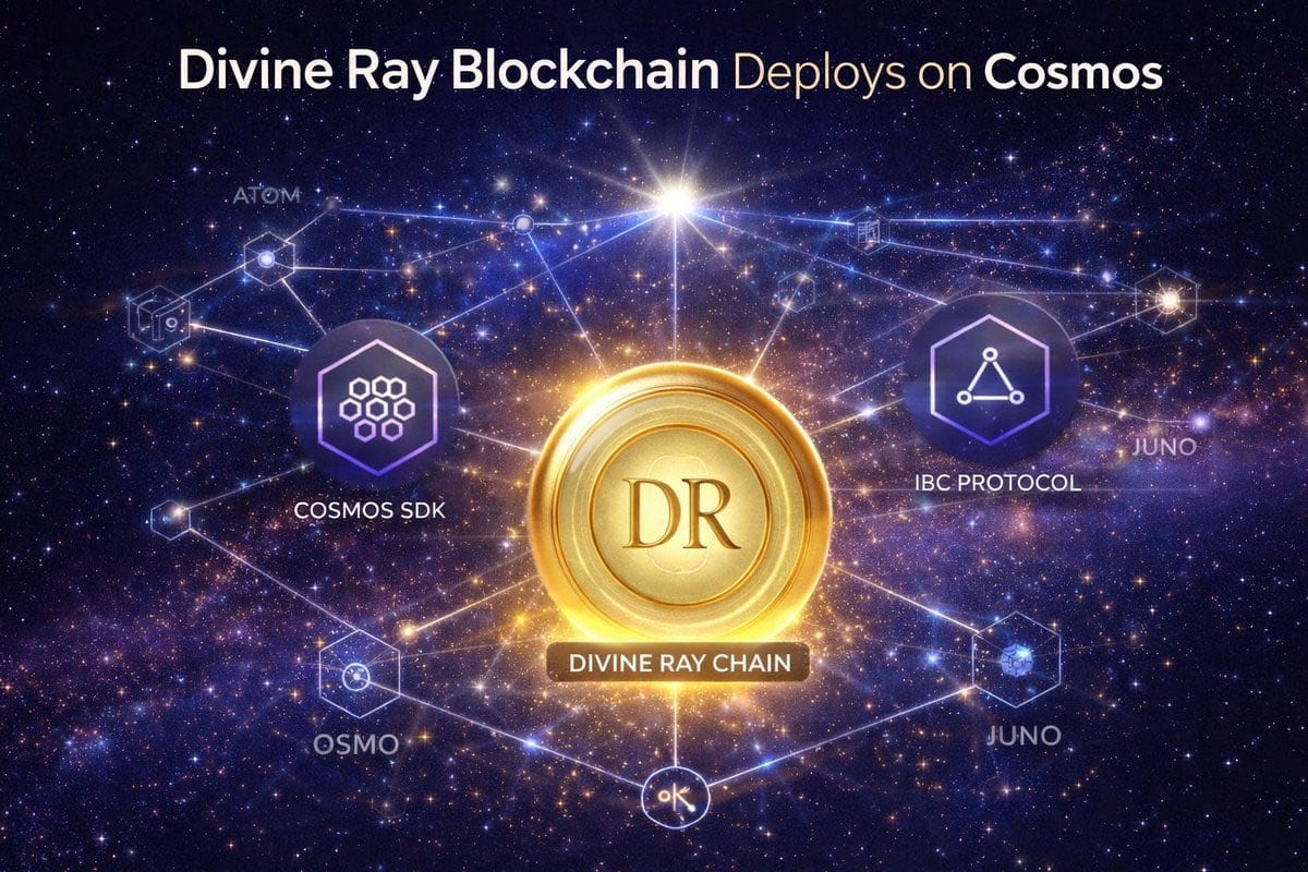 Best Crypto Presale in 2026? Meet Divine Ray – A Cosmos Social Media Platform, ICO Live Today