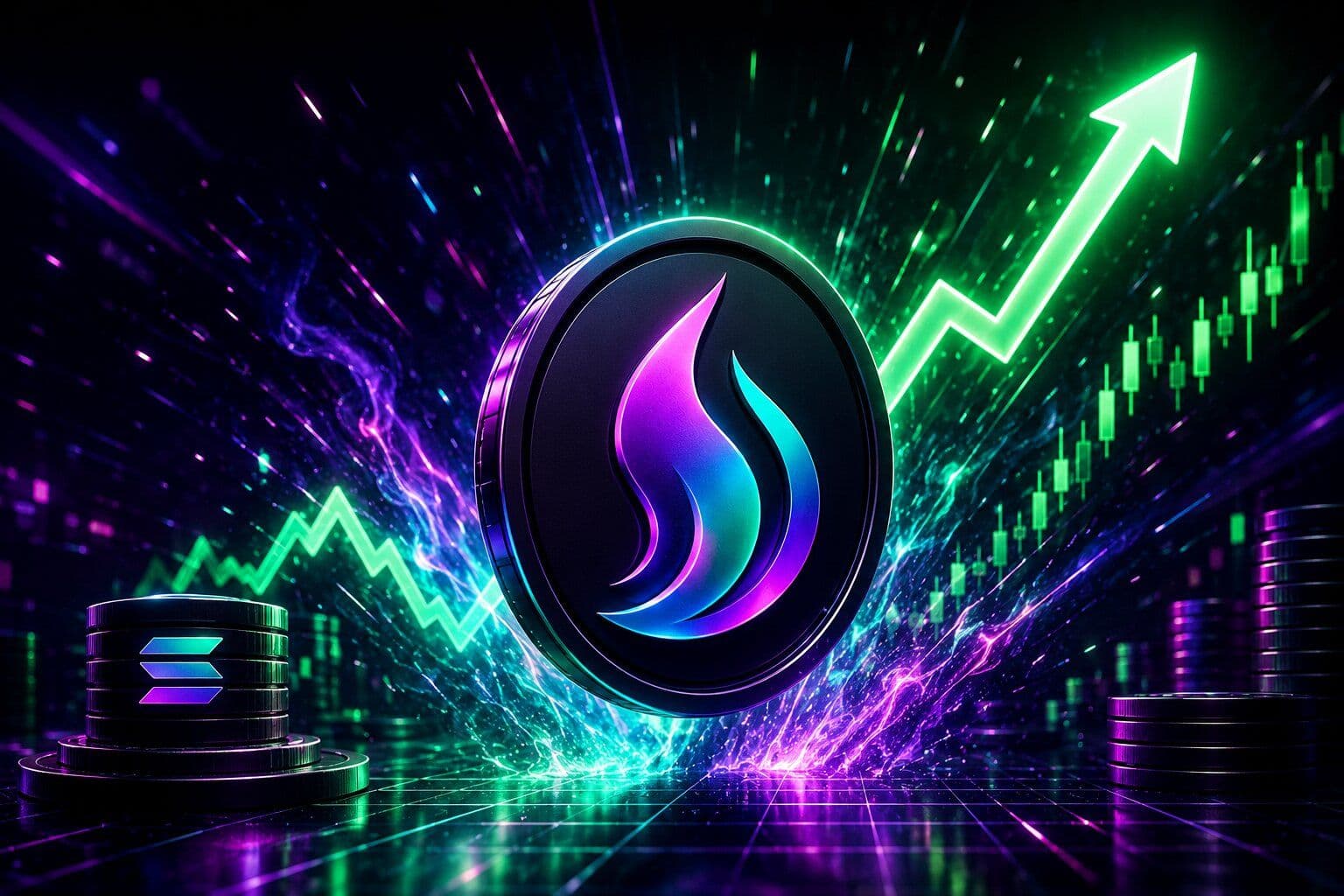 AURA On Solana Surges 164% In 24 Hours As Meme Coin Speculation Returns
