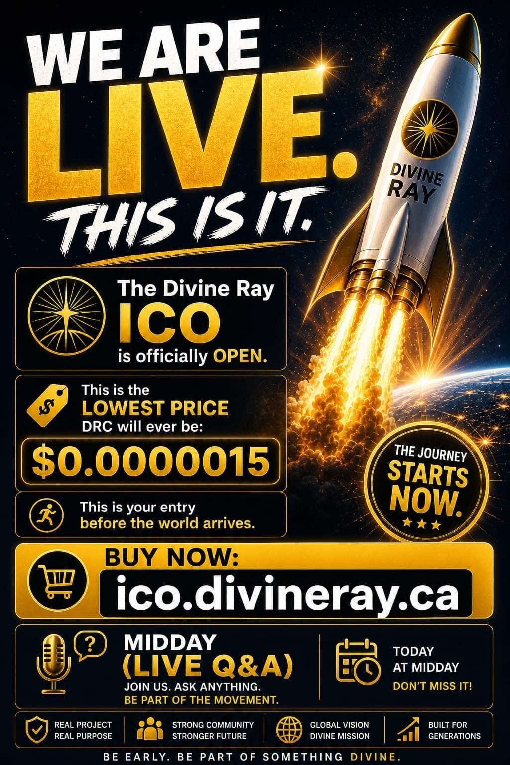 Bitcoin Price News: BTC Eyes 0K After a Strong Rally as Divine Ray Becomes the Next 100x Altcoin Opportunity