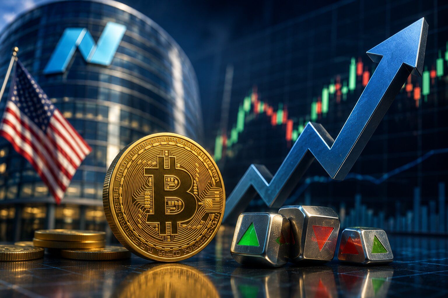How Nasdaq’s Bitcoin Options Win Turns Volatility Into A Wall Street Trade