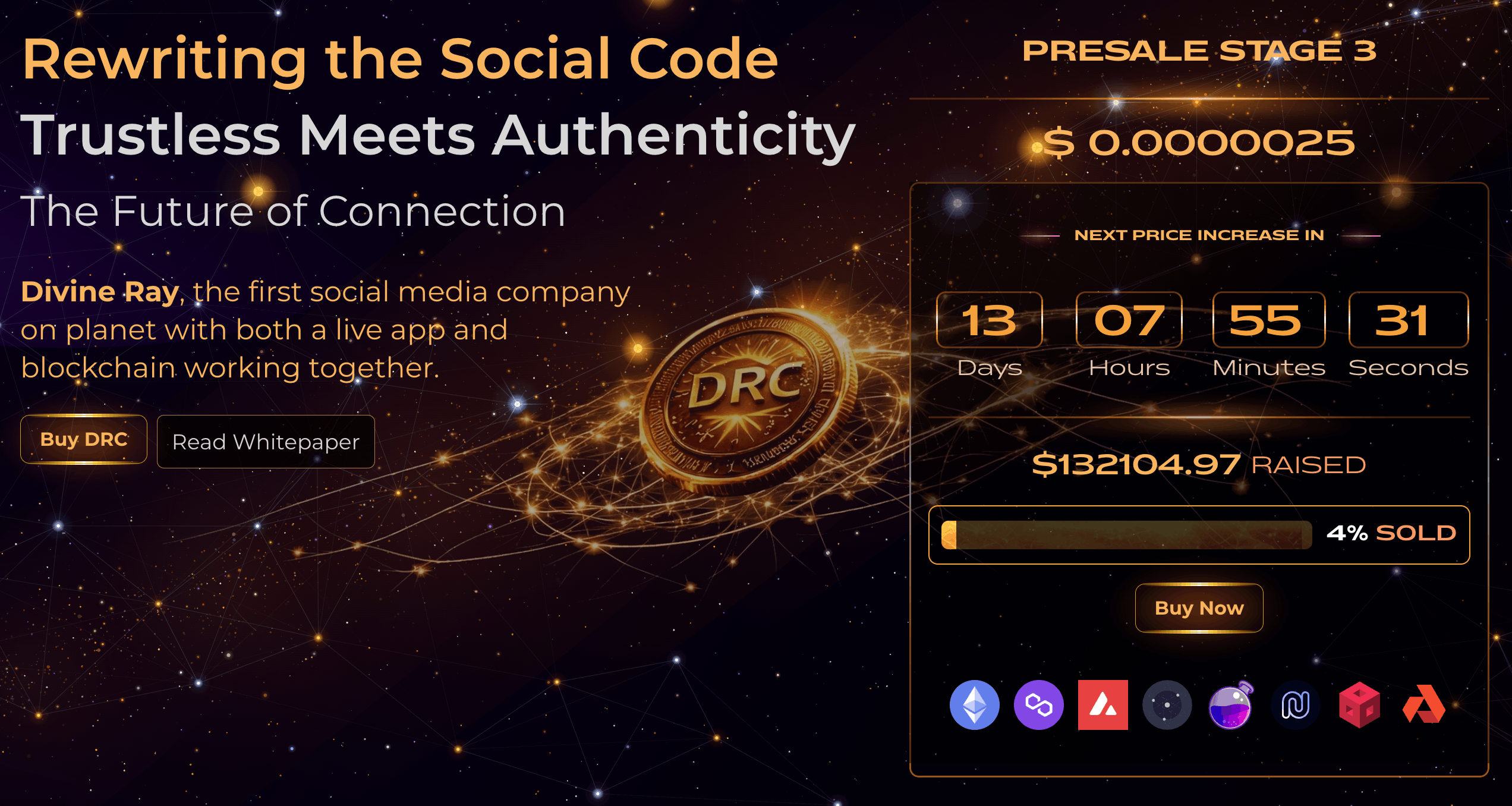 Divine Ray (DRC) Price Prediction 2026-2030 - Coinspeaker