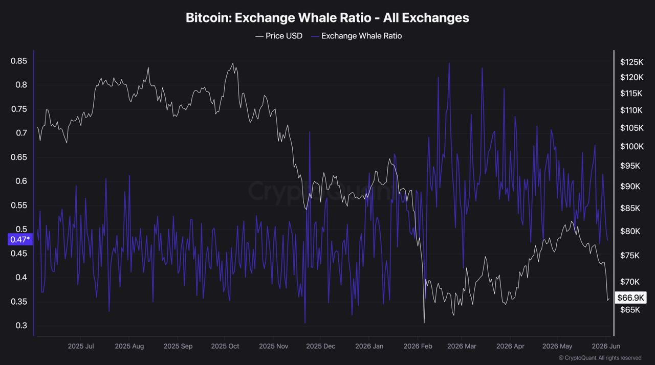 Bitcoin Whales Dump 24,602 BTC as Retail Buys the Dip Bitcoin Whales Dump 24,602 BTC as Retail Buys the Dip