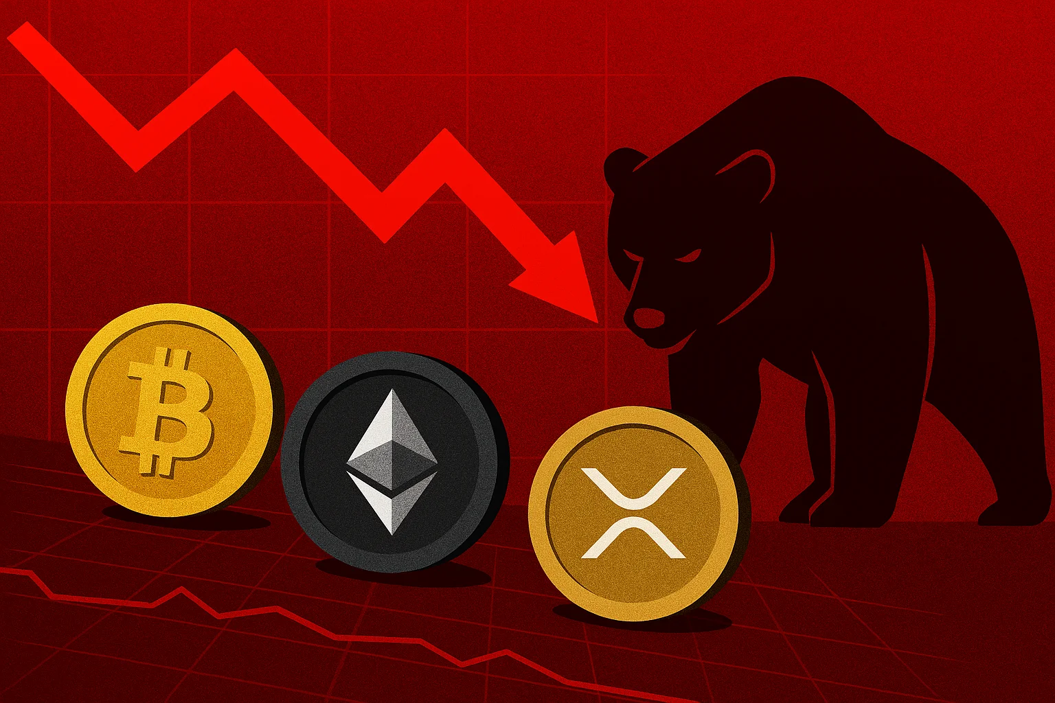 0M Liquidated in 24 Hours as Crypto Selloff Deepens
