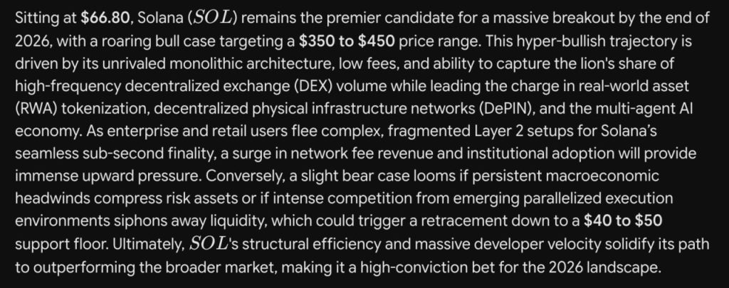 Half The Market Thinks This Google Gemini AI Solana Price Prediction Is A Stretch Half The Market Thinks This Google Gemini AI Solana Price Prediction Is A Stretch