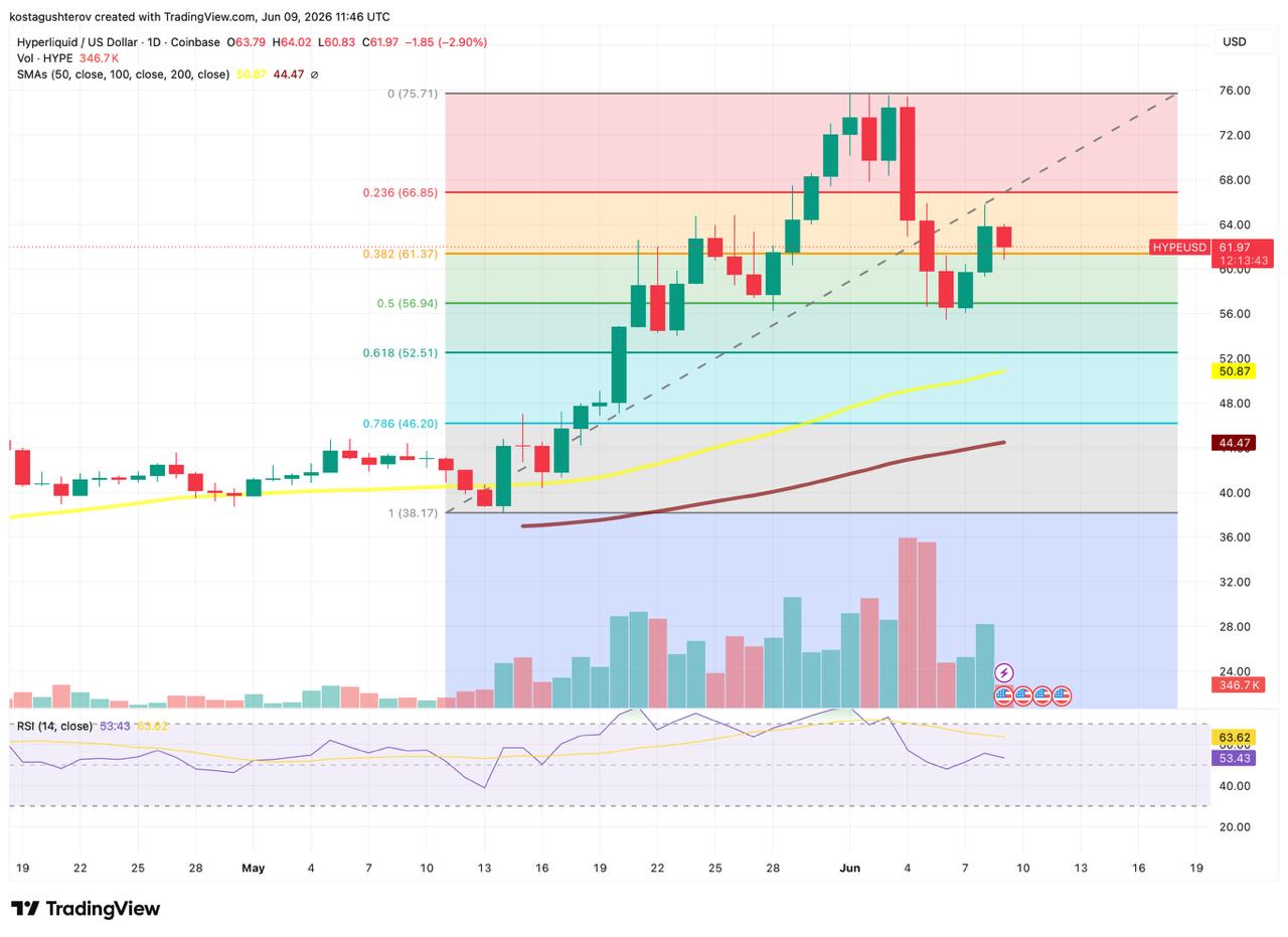 HYPE Price Analysis: Citrini's Bull Case Meets a Critical Chart Level