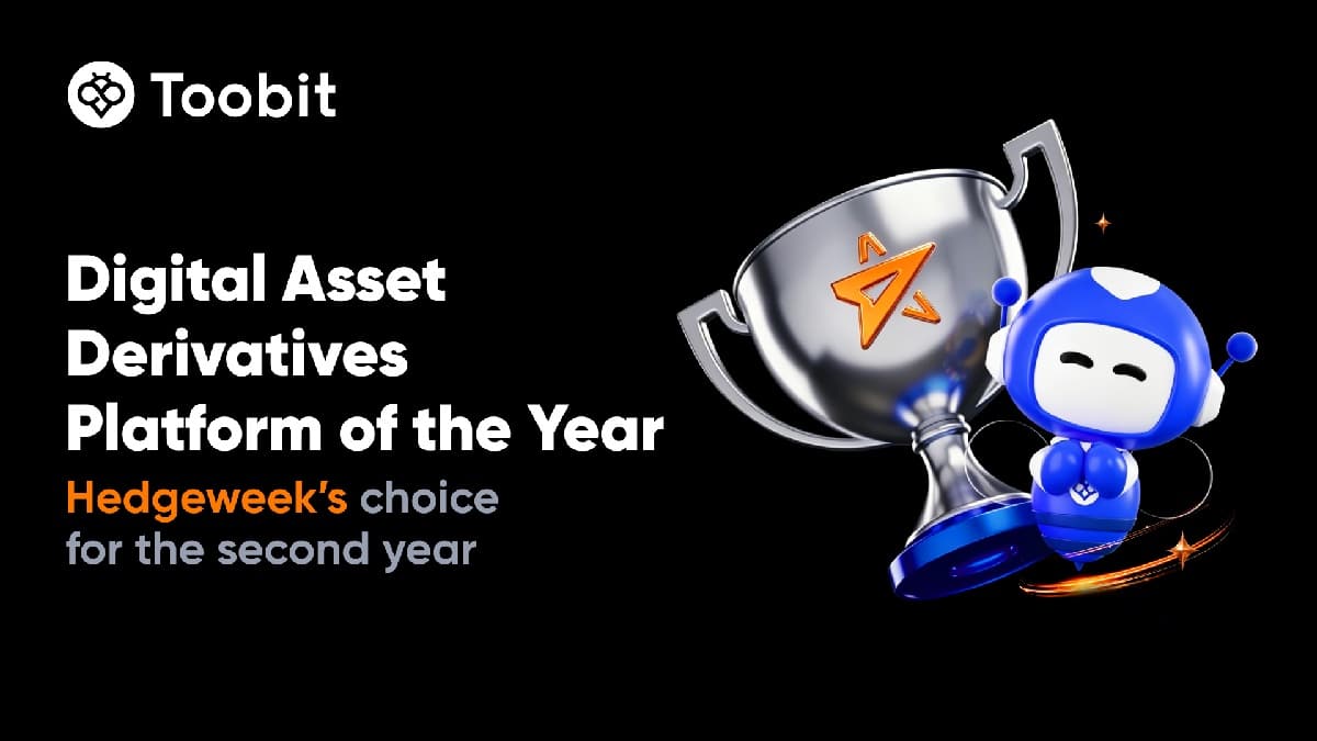 Toobit Takes Hedgeweek’s Top Derivatives Prize for the Second Year Running Toobit Takes Hedgeweek’s Top Derivatives Prize for the Second Year Running